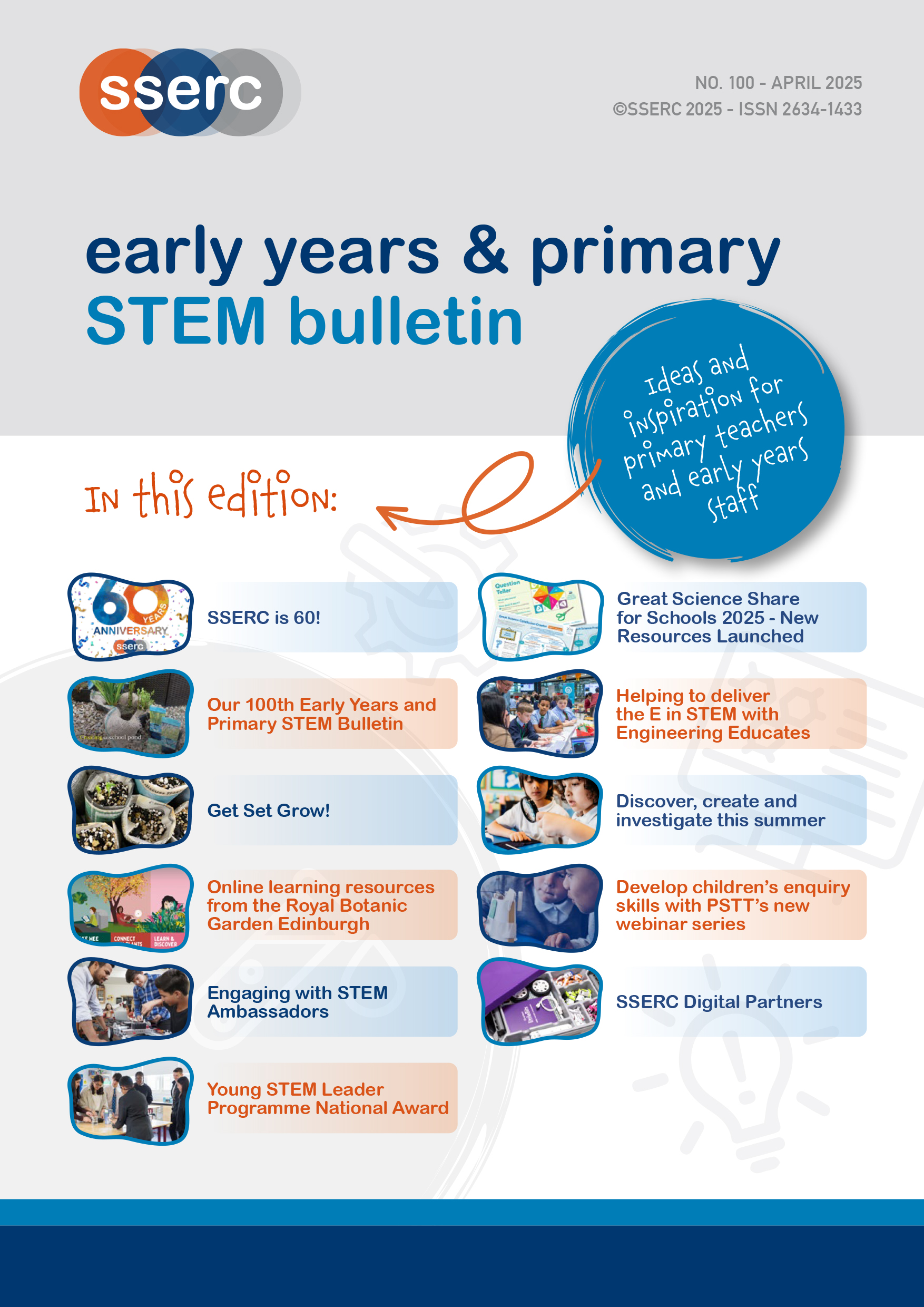SSERC EYP Bulletin 100 Cover